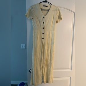 Tan jumpsuit